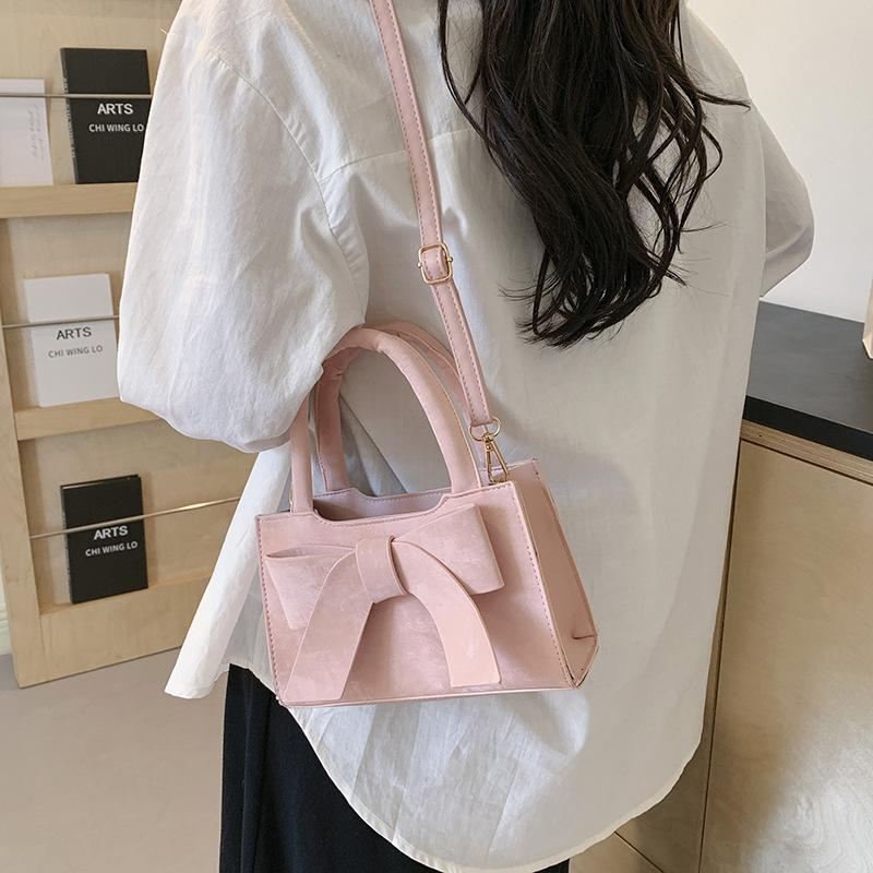 Retro Fashionable Handbag Bag Women's New Spring Texture Niche Crossbody Bag Korean Style Handbag Small Handbag Bag Women
