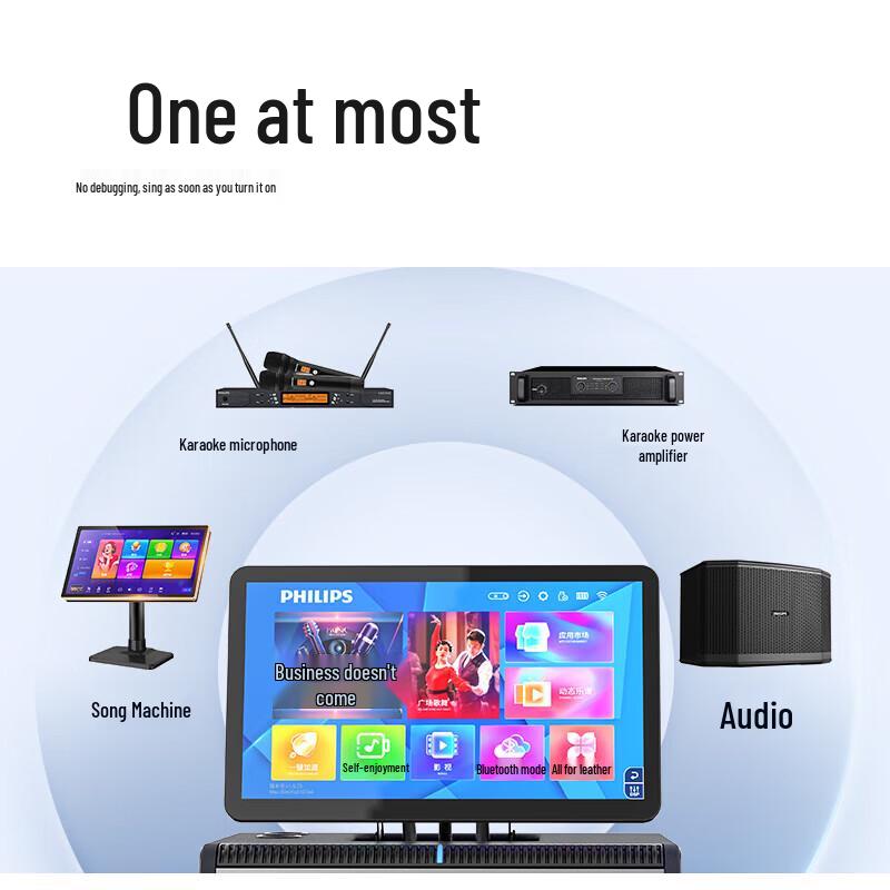 Philips SD380 Portable KTV Bluetooth Speaker CN plug (adapter included)