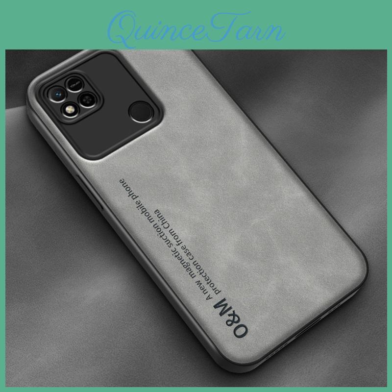 For Magnetic Case Leather Luxury Xiaomi Redmi 10 4g 5g 10a 10c Cover Silicone Phone Case For Redmi 9 9a 9c Nfc 12c 11a Coque