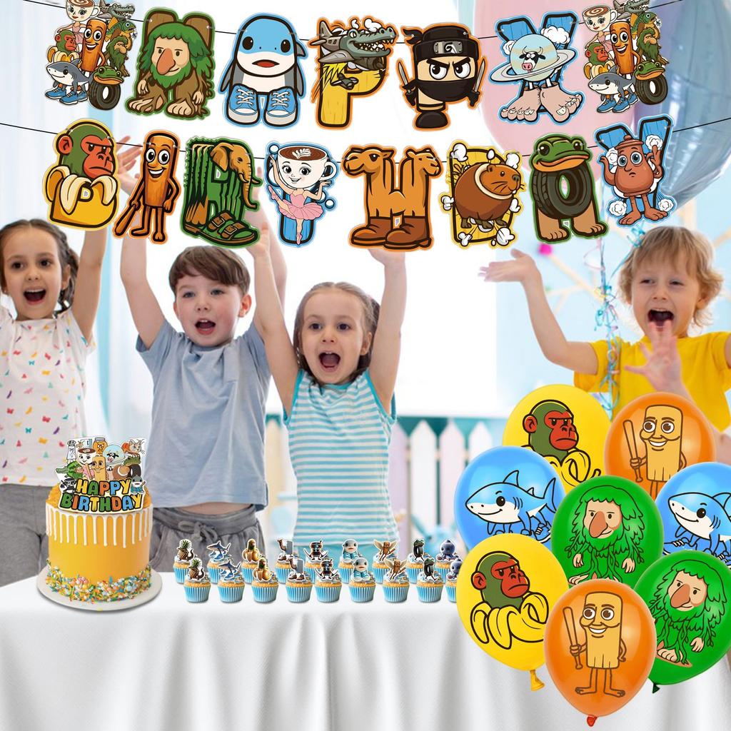 Theme Party Decoration Children's Birthday Decoration Set