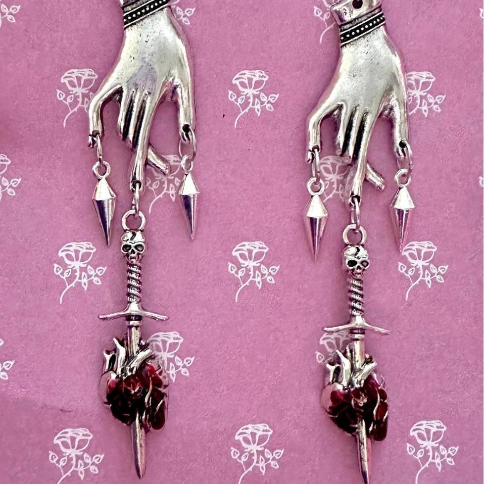 Geometric Zinc Alloy Drop Earrings For Fashion Style Women