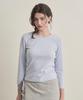 Iteoneolmomeonteu Daily Soft 9/10 Sleeve Tee _ Sky Blue
