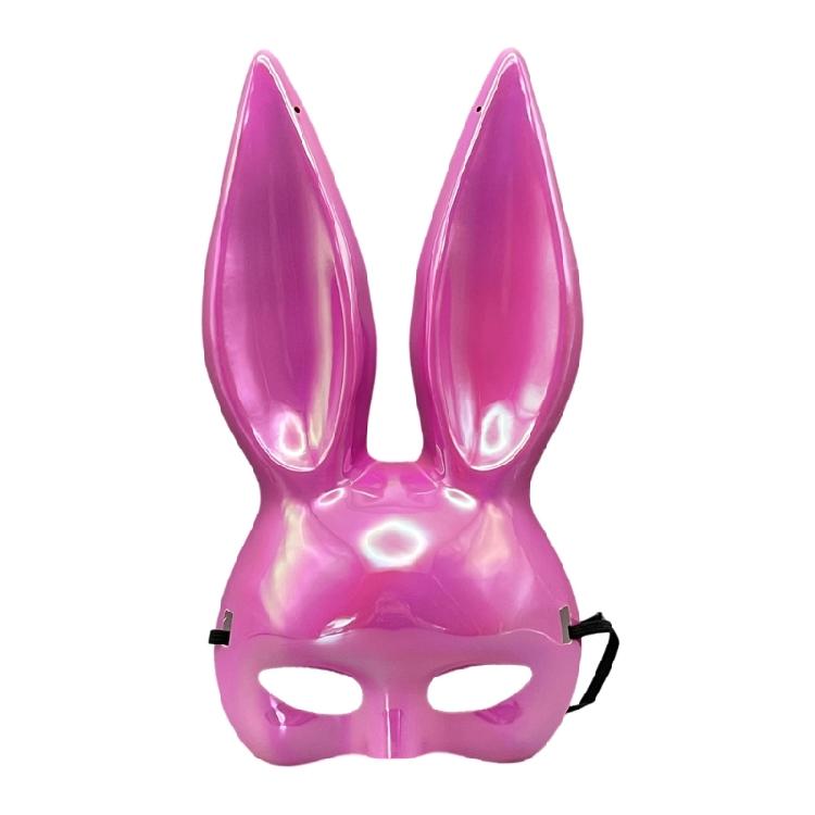 Lovely Masquerades Mask Rabbit Ears Mask Rabbit Half Face Mask Cosplay Halloween Costume Accessory for Birthday Party