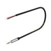 3.5mm Male Plug To Bare Wire Open End TRS 3Pole Stereo 1/8in 3.5mm Audio Cable for Headphone Speaker Repair Replacement