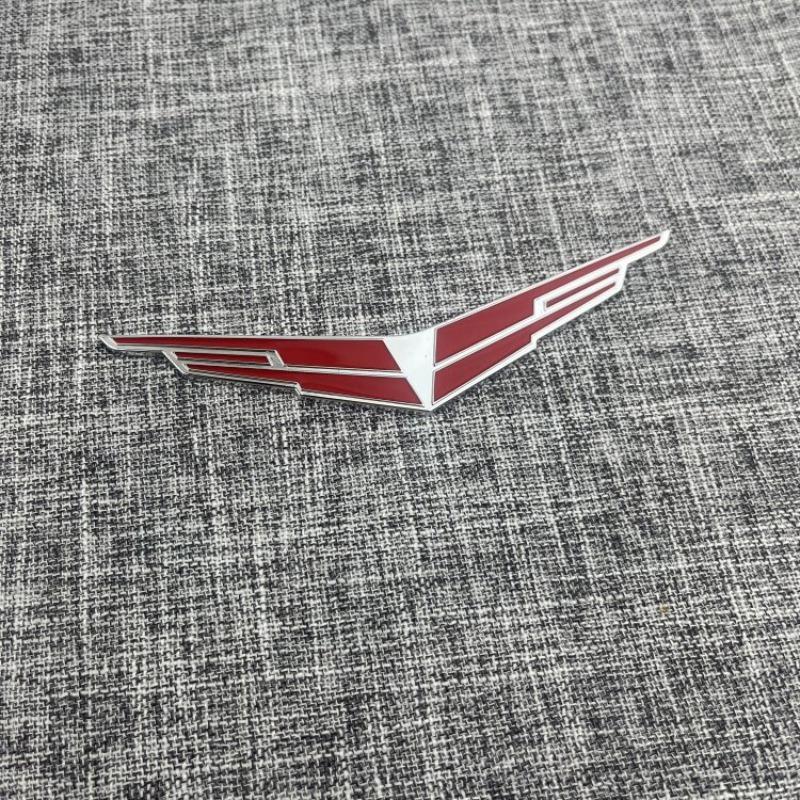Applicable CT456SXT rear window V label ATSL black wing car logo modified personalized V label logo side label