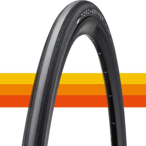 AMERICAN CLASSIC Road Bike Tire, Torchbearer Tubeless Ready Bicycle Tire, 700 x 25C, All-Weather Road