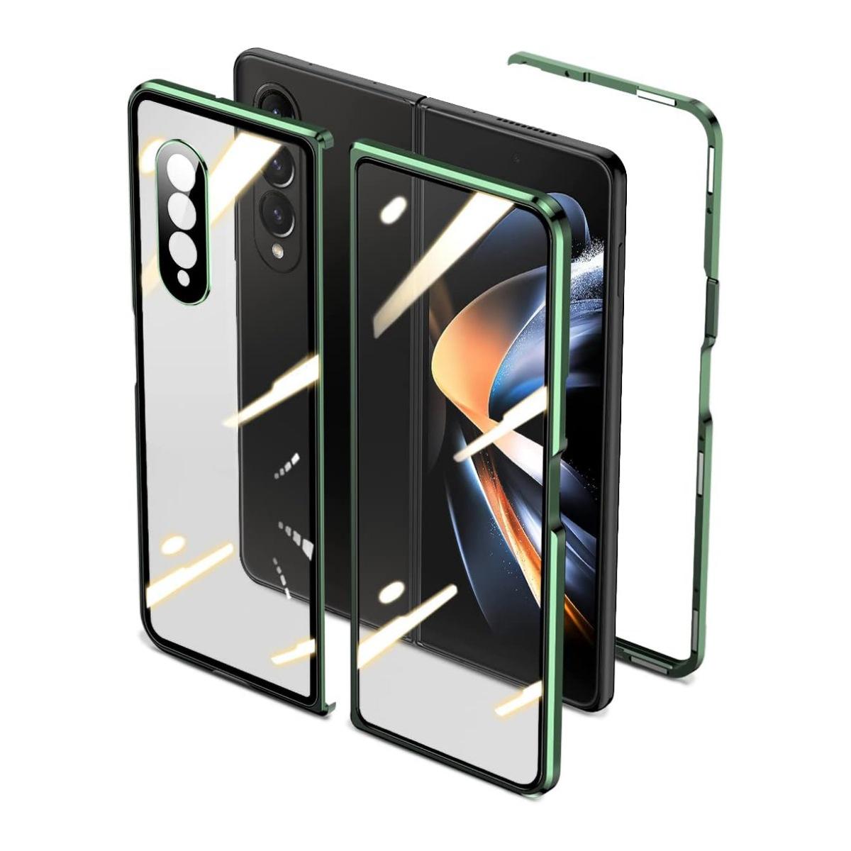 

Металлический чехол с магнитом для Samsung Z Fold6 с защитой стеклянного объектива Z FOLD4 HD