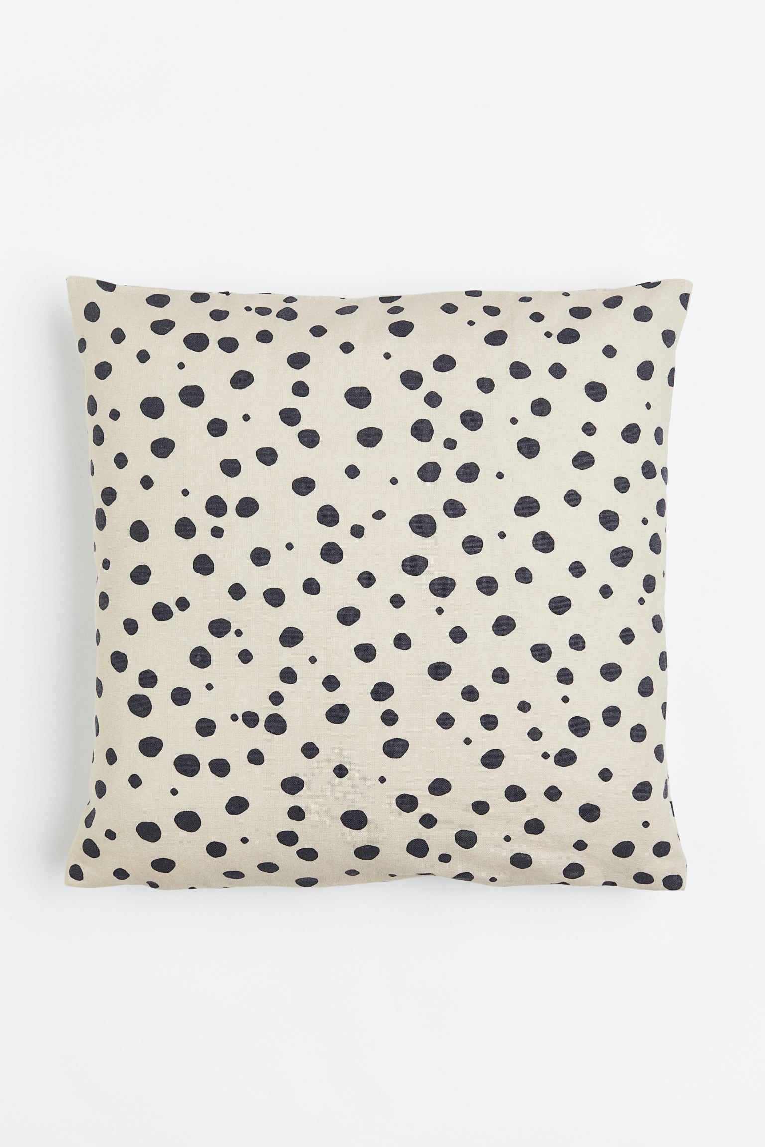 

Spotted cotton cushion cover