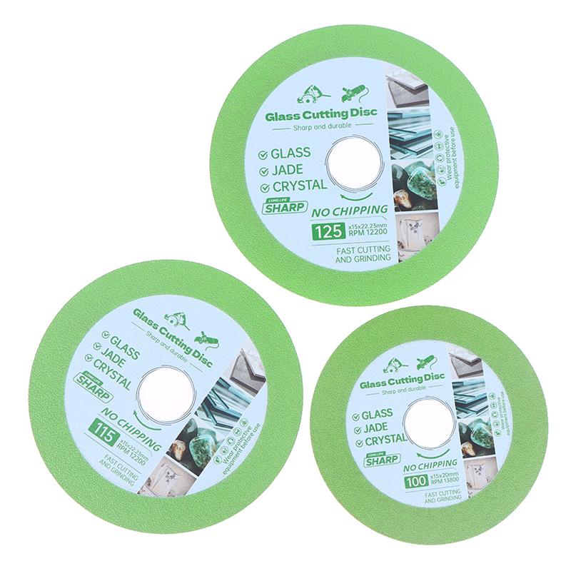 1 Piece 100/115/125Mm Ultra-Thin Saw Blade Diamond Jade Wine Bottle Ceramic Polish Angle Grinder Machine Glass Cutting Disc