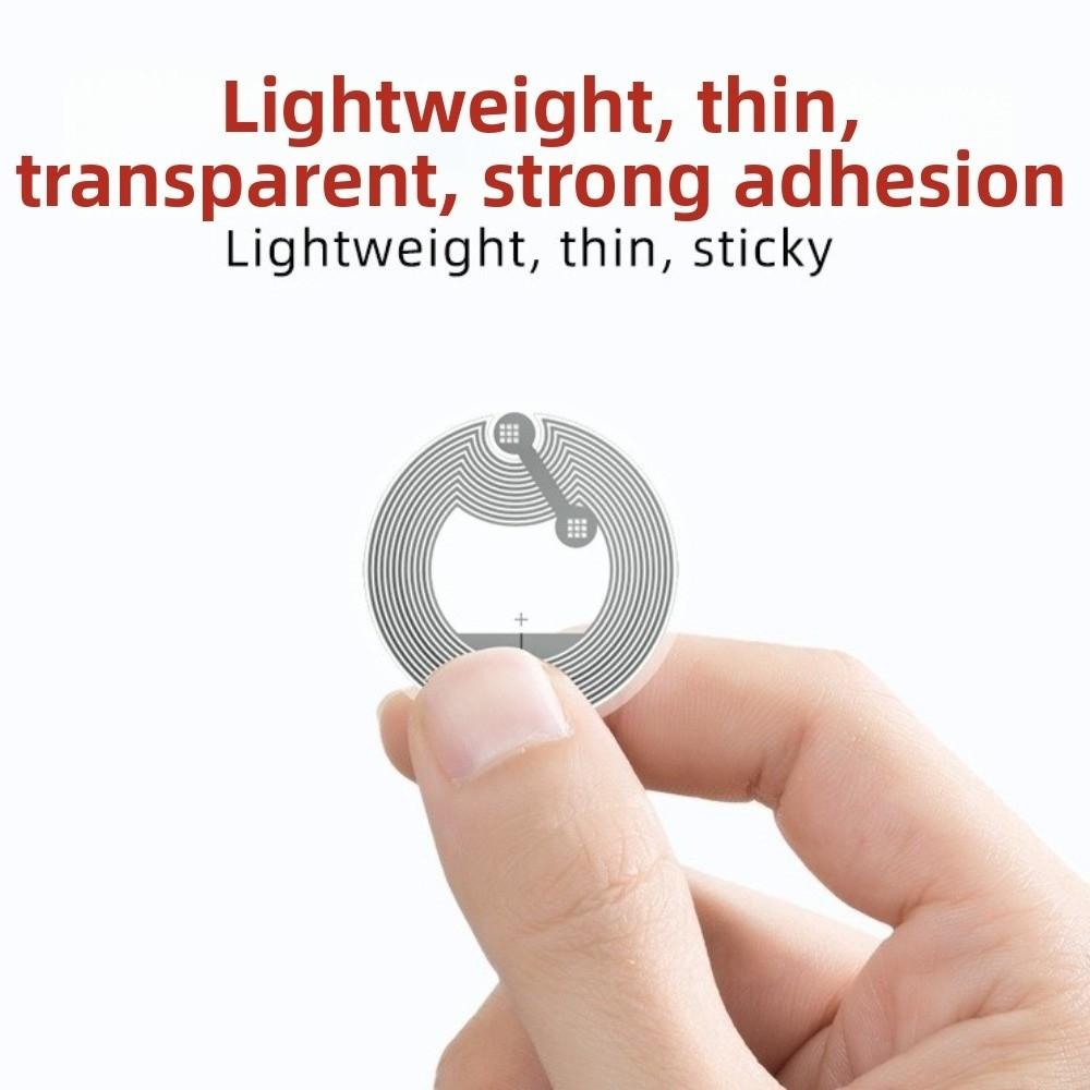 10pcs Wet Transparent NFC Inlay Label Wet Inlay NFC Chip Sticker  Music Wall Application