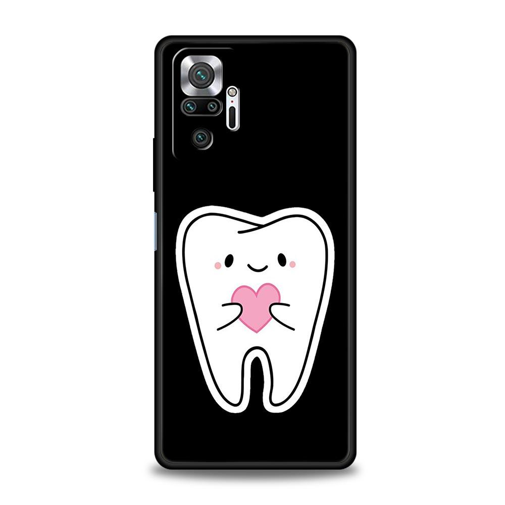 

Phone Case For Xiaomi Redmi Note 14 13 12 5G 11 10 Pro Plus 4G 9S 9 14C 13C 12C 10C 9C 9A Cover Dentist Dental Dent Tooth Cute Redmi Note 12 Pro 5G