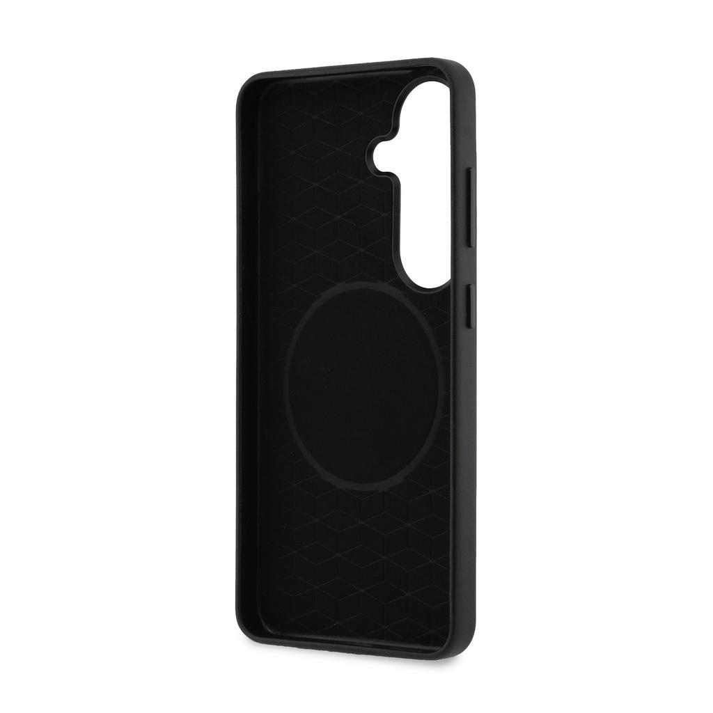 BMW M Metal Logo MagSafe Case for Samsung Galaxy S26+ Black