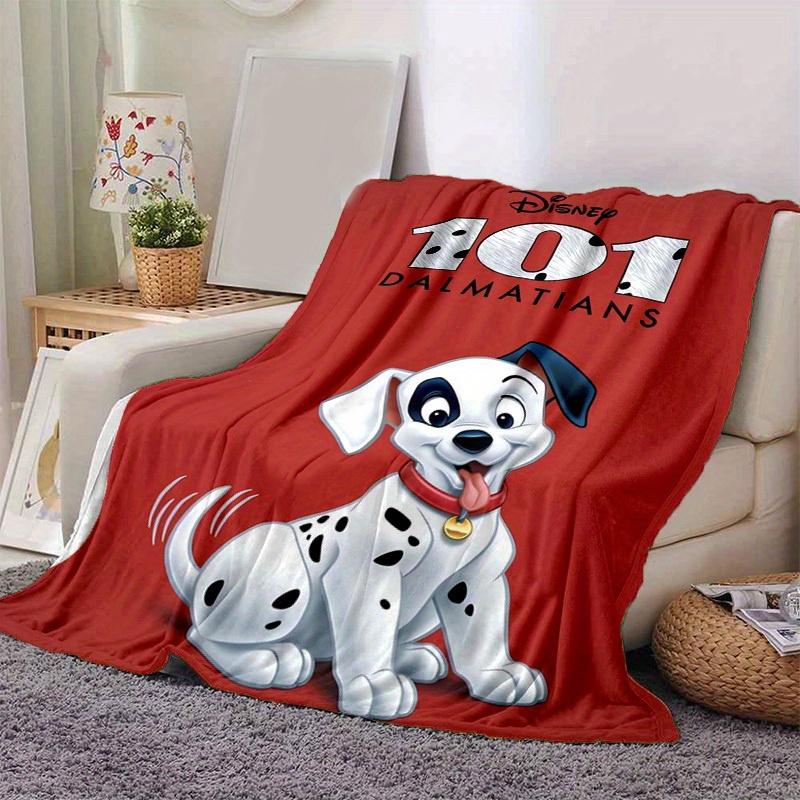 1pc,Disney 101 Dalmatians Throw Blanket Soft & Cozy Blanket for Couch, Bed, Travel 80cmx120cm