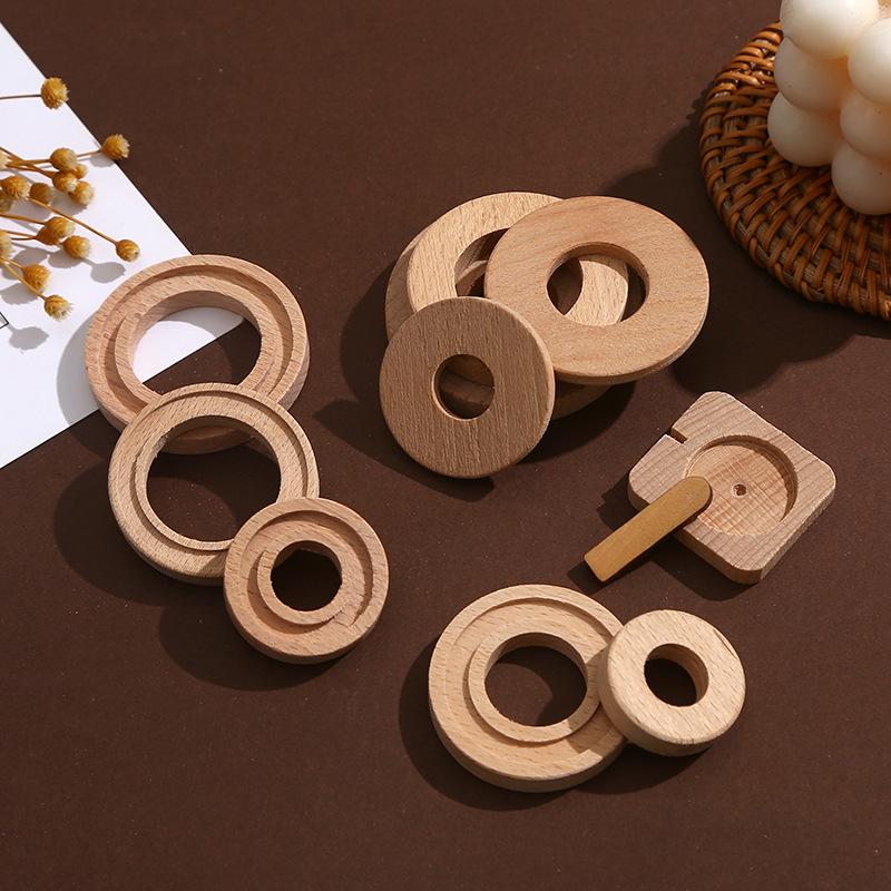 

Beech Wood Aroma Diffuser with Grooved Design - Multi-Size Essential Oil Holder for Aromatherapy 42x14.5x4