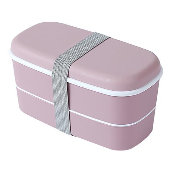 Recipiente de alimento resistente ao calor Recipiente de alimento multifuncional seguro para micro-ondas de 2 camadas