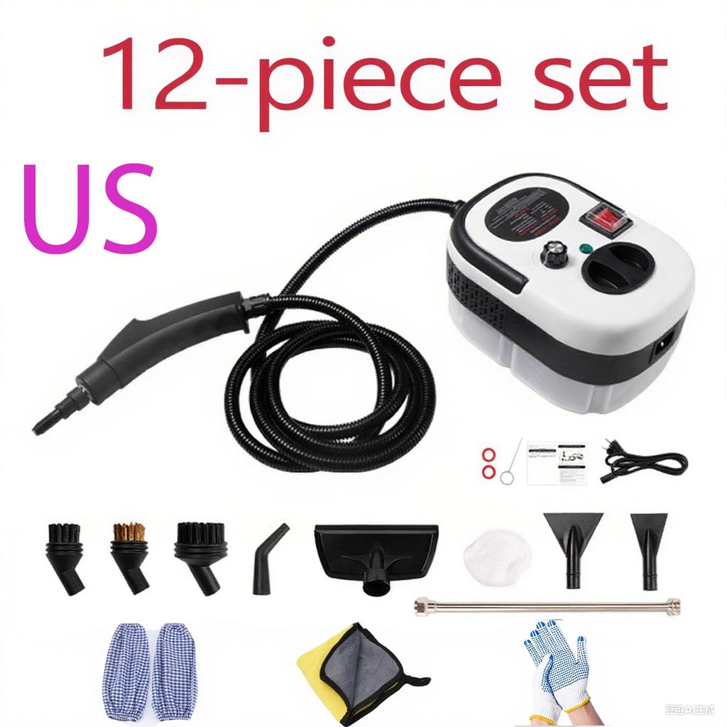 2500wattový parní čistič, 220V/110V, vysoký tlak, vysoká teplota, domácí klimatizace, kuchyň, auto, parní čistič