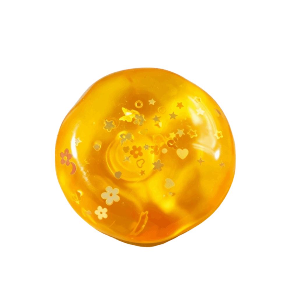 Slow Rising Coconut Oil Squishy Ball Clear Jelly Ball Quick-rebound Squeeze Toy Office
