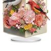 Acryl Vogel Blumen Vase Tischplatte Diamantmalerei Ornamente Sets 5D DIY Diamantkunst Tischplatten Dekorationen für Zuhause Büro Dekor