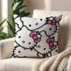 Kawaii HHello KKittyY Pink cushion cover For Pillow Printing Sofa Decoration HomeCar Room Coffee Shop Office NordicSimplicity