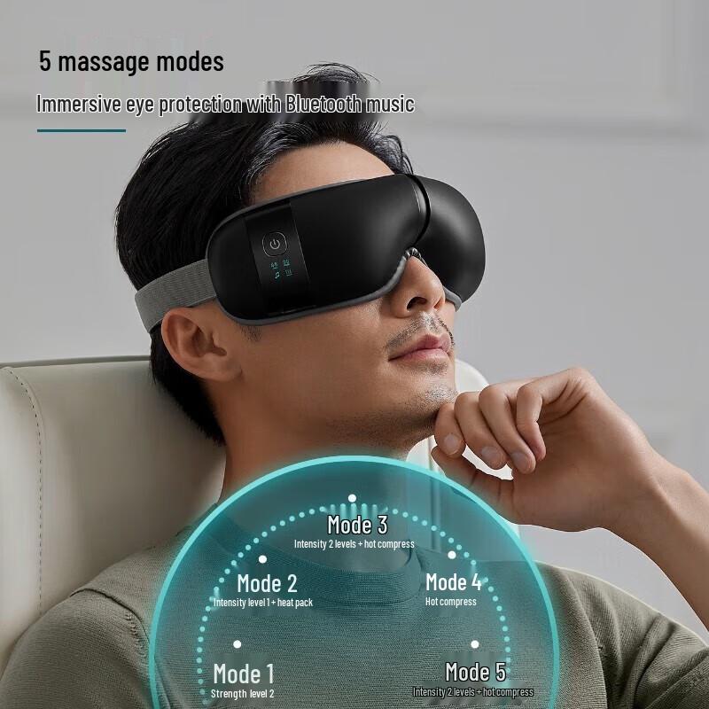 Philips PPM2302BK Smart Eye Massager with Heat and Air Compression CN Plug (adapter Included)