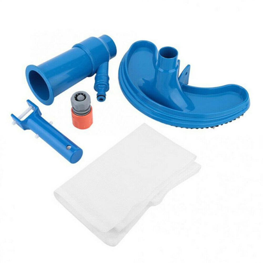 Brush Portable Pool Vacuum Vacuum Telescopic Pole Swimming Pool Jet Cleaner Floors