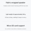 Bluetooth Square Portable Speaker 3W