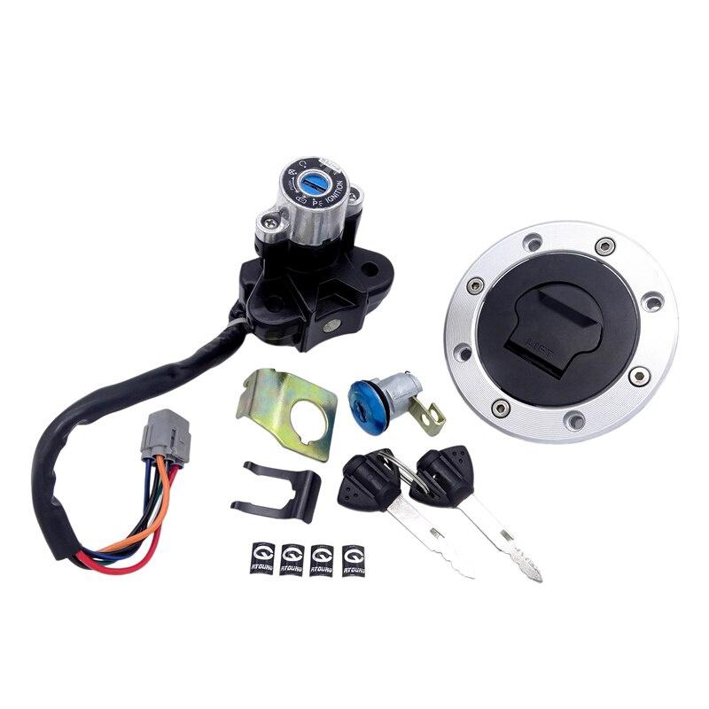 

1 комплект крышки топливного бака мотоцикла, замка сиденья с ключом для Suzuki VStrom 1000 DL1000 V-Strom 2002, крышка топливного бака