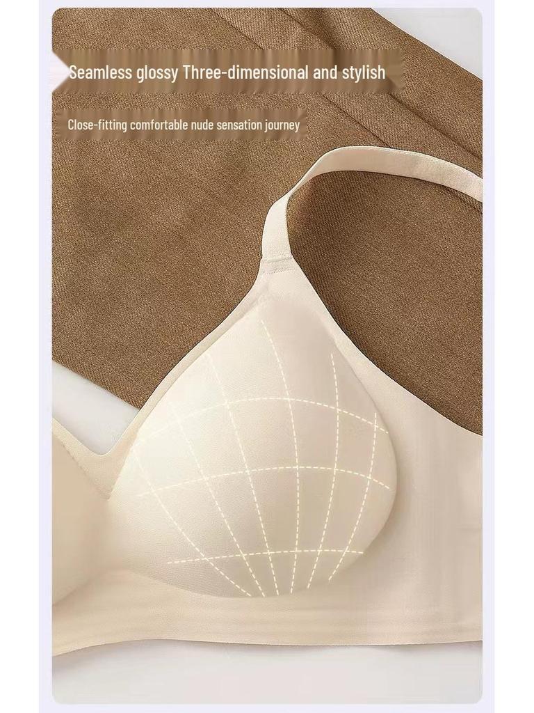 Bezšvová podprsenka velikosti dlaně - Zvýšená podpora pro malá prsa, proti povadnutí, měkká a pohodlná.