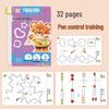 Erasable Pen Control Training Cards: Early Education Toys for 2-Year-Olds