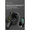 XHP360 High Power Fishing Headlamp USB Rechargeable LED Flashlights Camping Hiking Light Headlight Can Be Used As A Power Bank