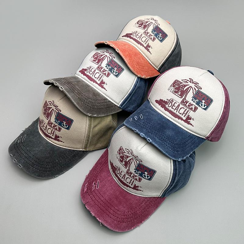 Men Women Cotton Fashion Snapback Caps Versatile Leisure New Cowboy Baseball Hat Street Hip-Hop Sunshade Outdoor Sport American