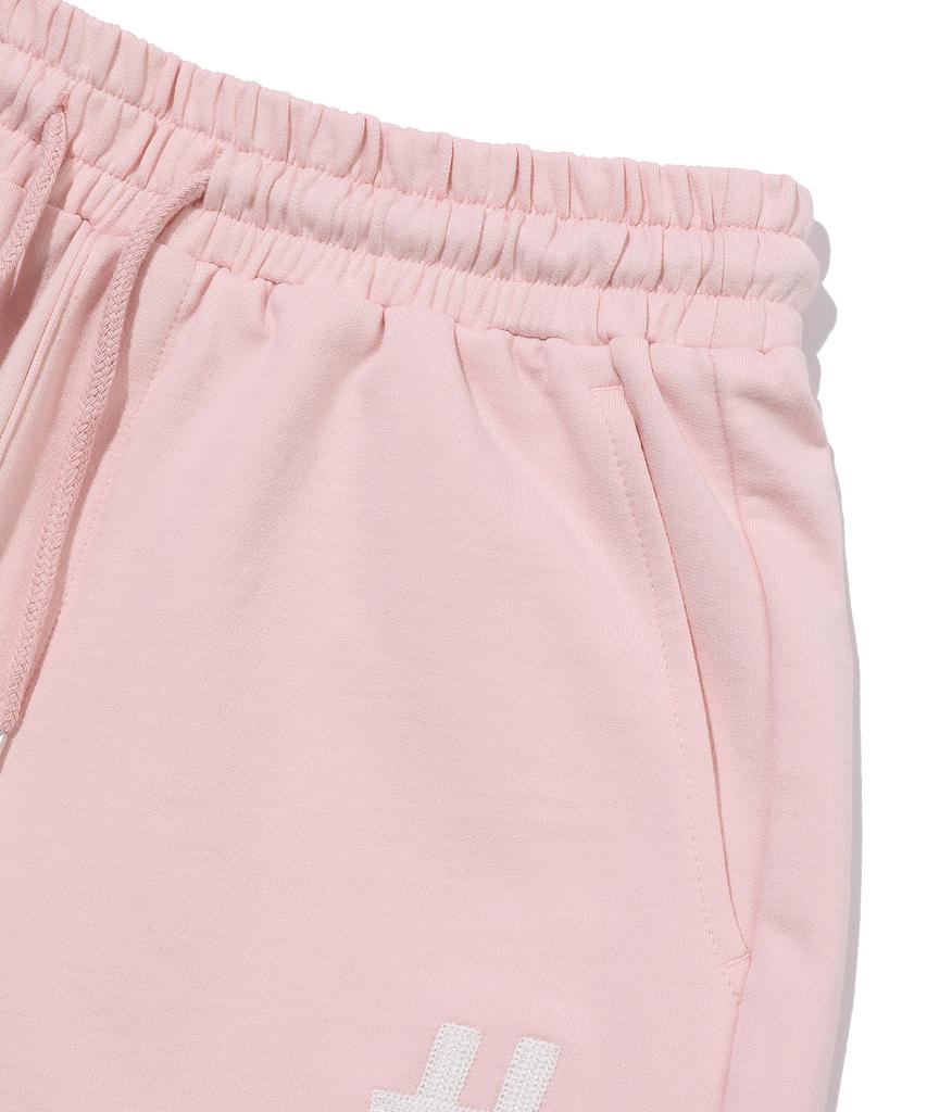 BEENTRILL NEWYORK Women'S Classic Hashtag Comfort Fit Shorts (Light Pink)
