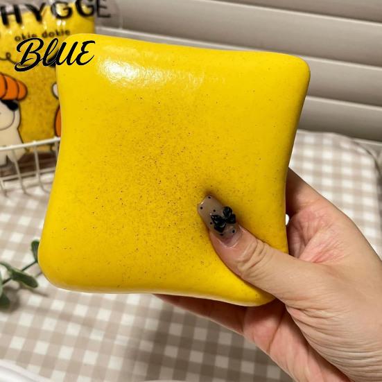 Kids And Adult Stress Ball Bread Butter Squeeze Toy Slow Rising Relief Realistic
