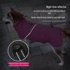 Waterproof Cotton-Padded Velvet Winter Dog Jacket for Large Breeds - Cold-Proof Design