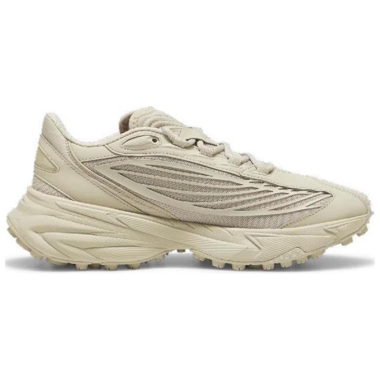 PUMA Spire Slip Resistant Abrasion Resistant Low top Casual Running Shoes Unisex Ecru 396434-04
