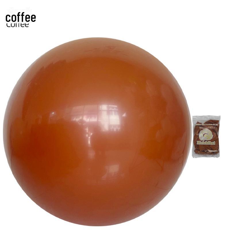 36-Inch Thickened Latex Round Macaron Balloon for Birthday Party Decoration