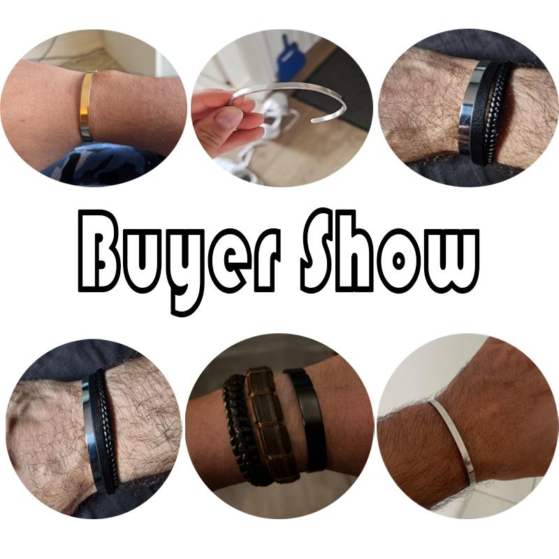 Simple Style 4mm/6mm/8mm Stainless Steel Open Bangle Unisex Unfading Not Allergic 3 Colors Charm Bracelet Leisure Pulseira Joias