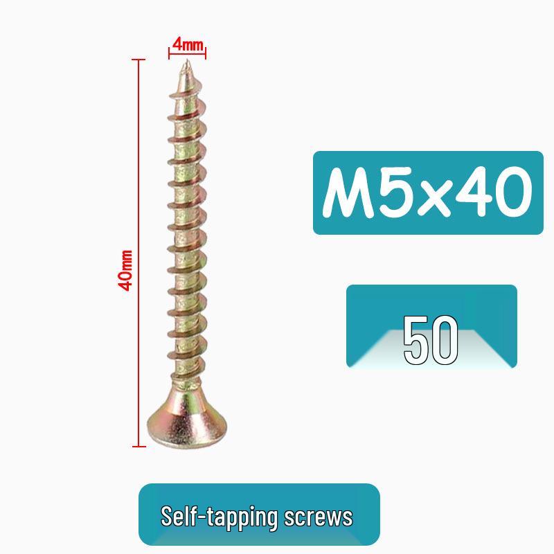 Serrated Metal Expansion Screw for Light Cement Walls - Christmas Tree Barbed Tube