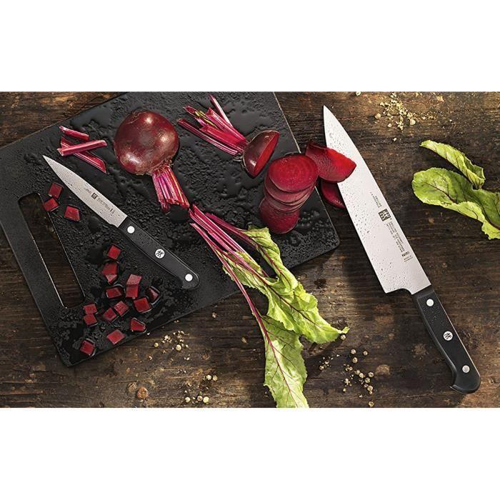 Kitchen Knife - Zwilling - Gourmet - Set of 2 Pieces - Stainless Steel - 10 and 20 Cm