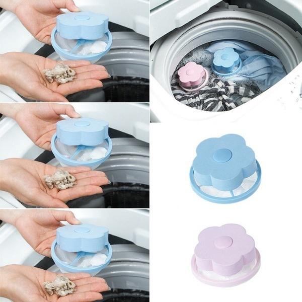 Filter Bag Mesh Filtering Hair Removal Device Wool Floating Washer Cleaning Need Laundry Balls & Discs
