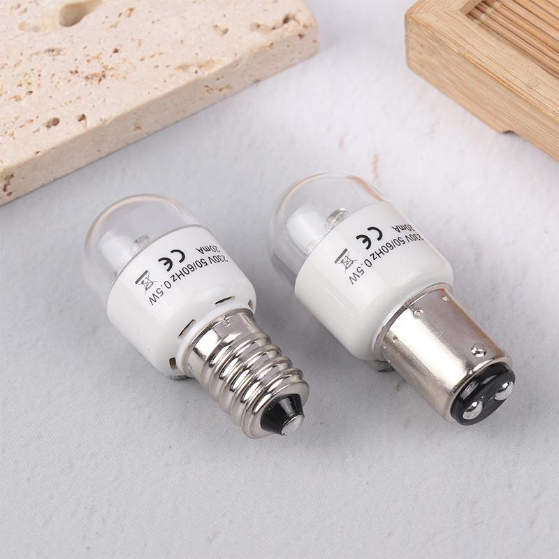 1Pc BA15D/E14 Universal LED Home Household Sewing Machine LED Light Bulbs For Home Sewing Machine Bulbs Accessories