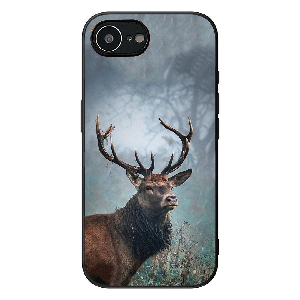 Soft Cover for Apple iPhone 17 16 14 15 Pro Max Plus 15+ 16E XR ProMax Air 16+ Coque Phone Case Deer Wild Hunting Buck