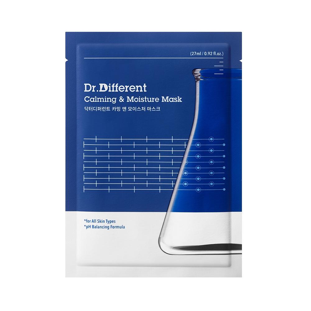 Doctor Different [Moisture Soothing] Dr. Different Calming And Moisture Mask  1 Sheet 5 Sheets  Calming Mask 5 Sheets