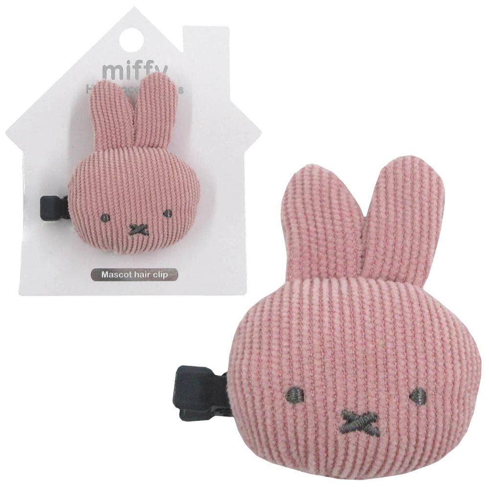 Заколка-прядь с маскотом Миффи MF38782PINK Миффи Приглушенный цвет Аксессуар для волос Товар с персонажем Shobido