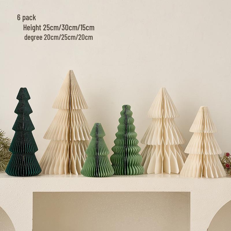 

Мини-елочные игрушки 2025 года, украшения оригами и реквизит для сцены