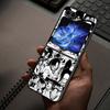 Harde Telefoonhoesje voor Samsung Galaxy ZFlip5 ZFlip6 ZFlip4 Z Flip 7 6 5 4 3 ZFlip7 FE ZFlip3 One Piece Anime Monkey D Luffy