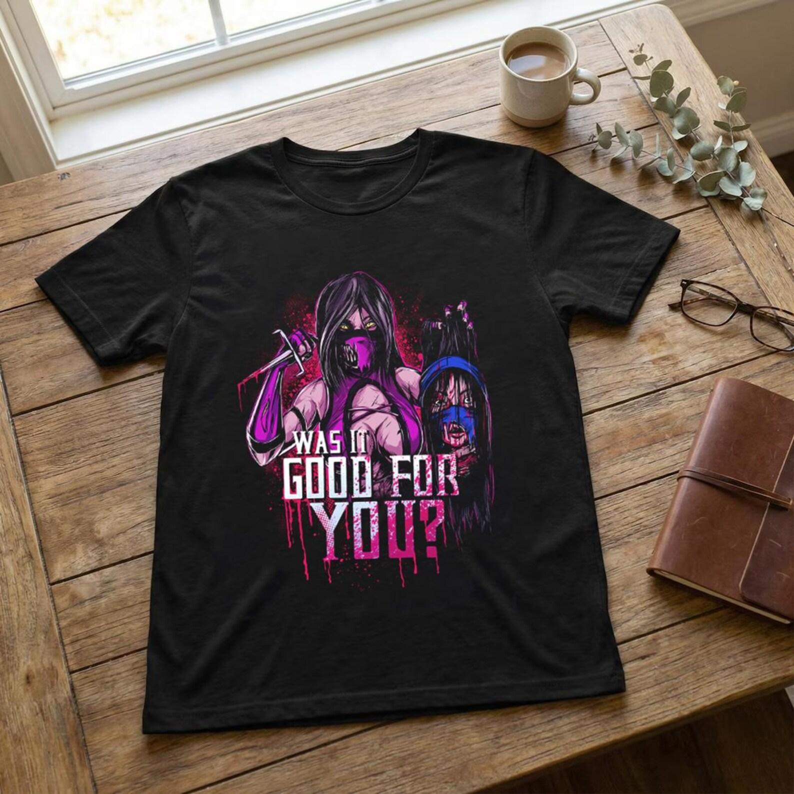 Mortal Kombat Mileena T-Shirt, Mortal KombaT-Shirt Fan Gifts, Mileena Shirt, Mortal Kombat Game Shirt, MK Shirt, Mortal Kombat Movie Shirt S