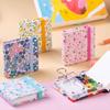Palm-Sized Watercolor Fabric Journal: Portable Thickened Art Sketchbook with Blank Surface for Marker Pen.