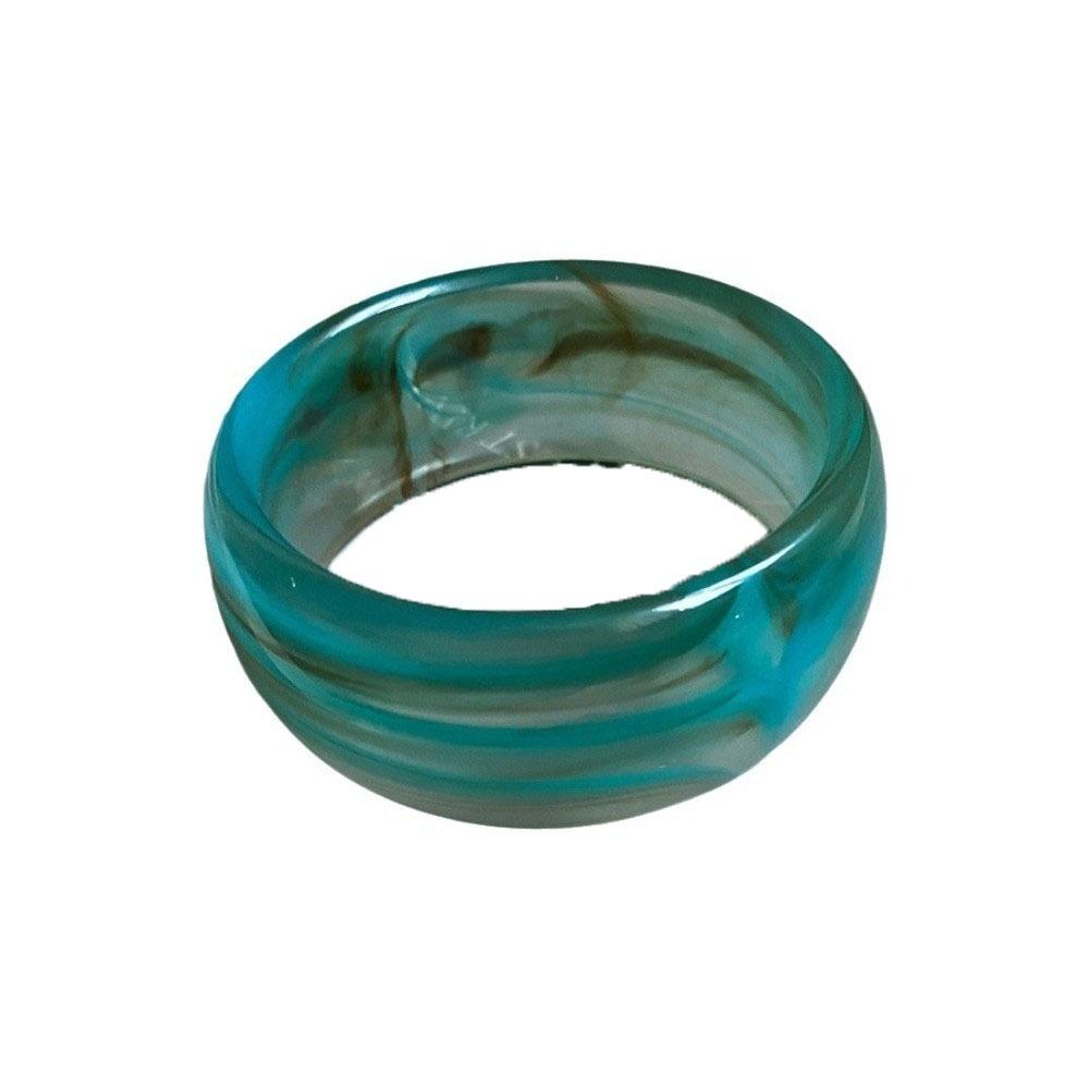 Europe American Style Resin Bangle Irregular Cuff Bangles Creative Exaggerated Bracelet  Decoration