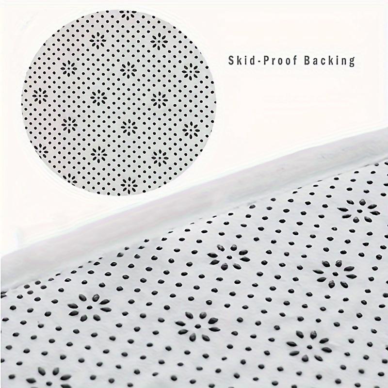 Vintage Motorcycle Bath Mat – Fade-Resistant Flannel Rectangular Rug for Bathroom Decor